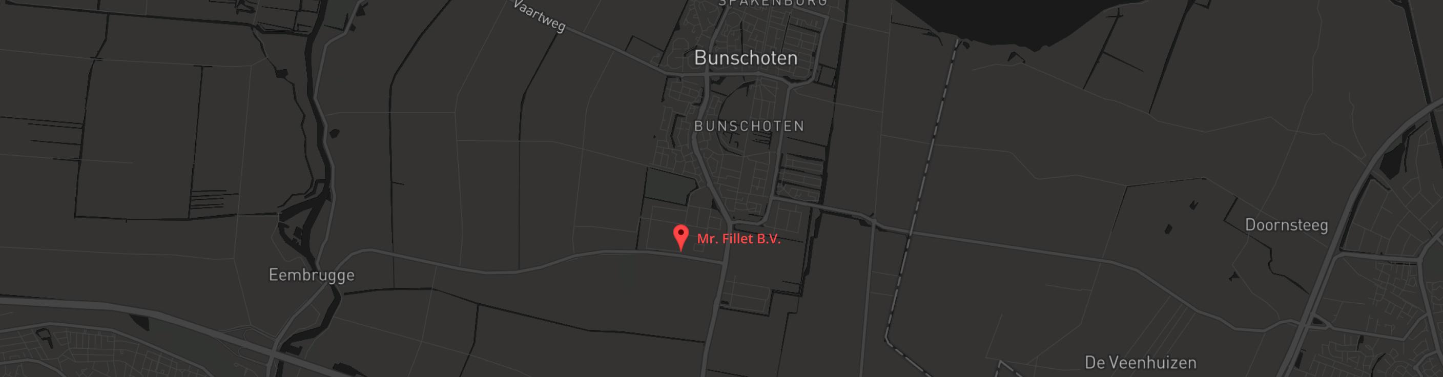 Google maps kaart waar onze winkels zich bevinden